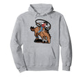 Cowboy Rodeo Lasso Western Hoodie - Fun Novelty Design for Adults - T-Shirt, Sweatshirt, Hoodie