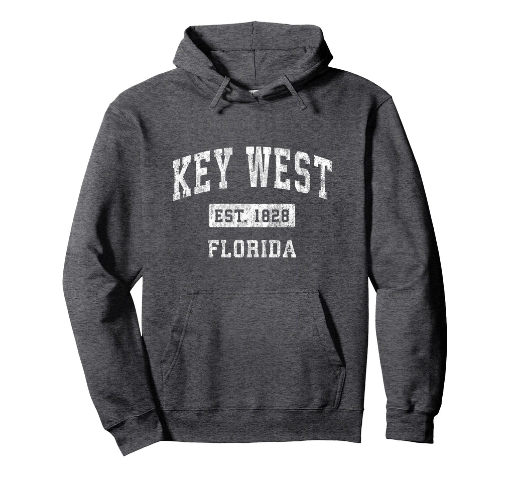 Key West Florida Fl Established Sports Hoodie - Aesthetic Graphic Unisex - T-Shirt, Sweatshirt, Hoodie