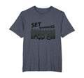 Set Boundaries Empowering Wall Art Self T-Shirt - Unique Graphic Men Women - T-Shirt, Sweatshirt, Hoodie