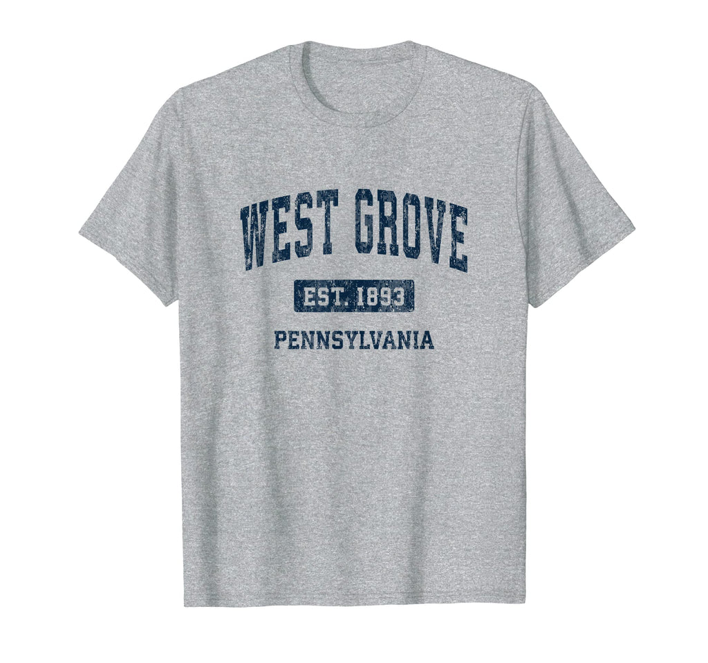 West Grove Pennsylvania Pa Athletic T-Shirt - Aesthetic Graphic Unisex - T-Shirt, Sweatshirt, Hoodie