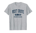 West Grove Pennsylvania Pa Athletic T-Shirt - Aesthetic Graphic Unisex - T-Shirt, Sweatshirt, Hoodie