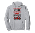 Motorcycle Biker My Head Says Work But Hoodie - Minimalist Print Men Women - T-Shirt, Sweatshirt, Hoodie