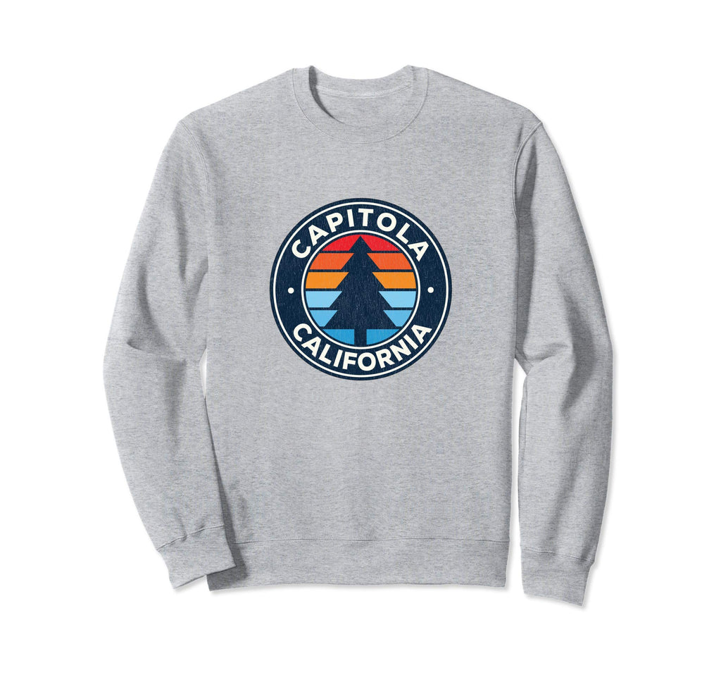 Capitola California Ca 70S Sweatshirt - Streetwear Style for Adults - T-Shirt, Sweatshirt, Hoodie