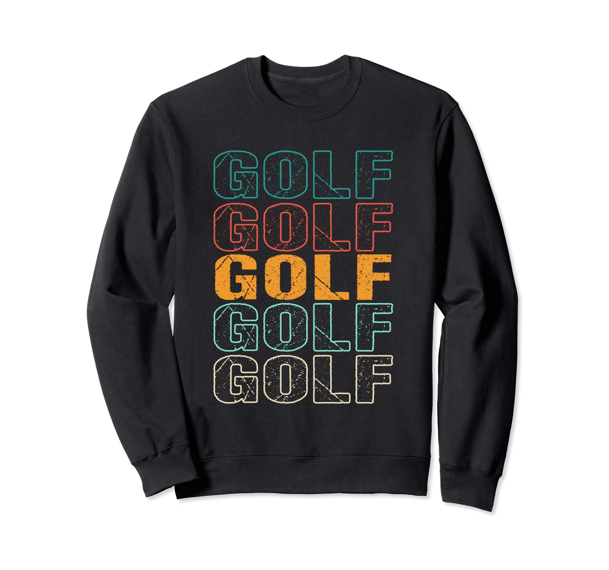 Golf Text Typography Golfing Sports Sweatshirt - Trendy Graphic Unisex - T-Shirt, Sweatshirt, Hoodie