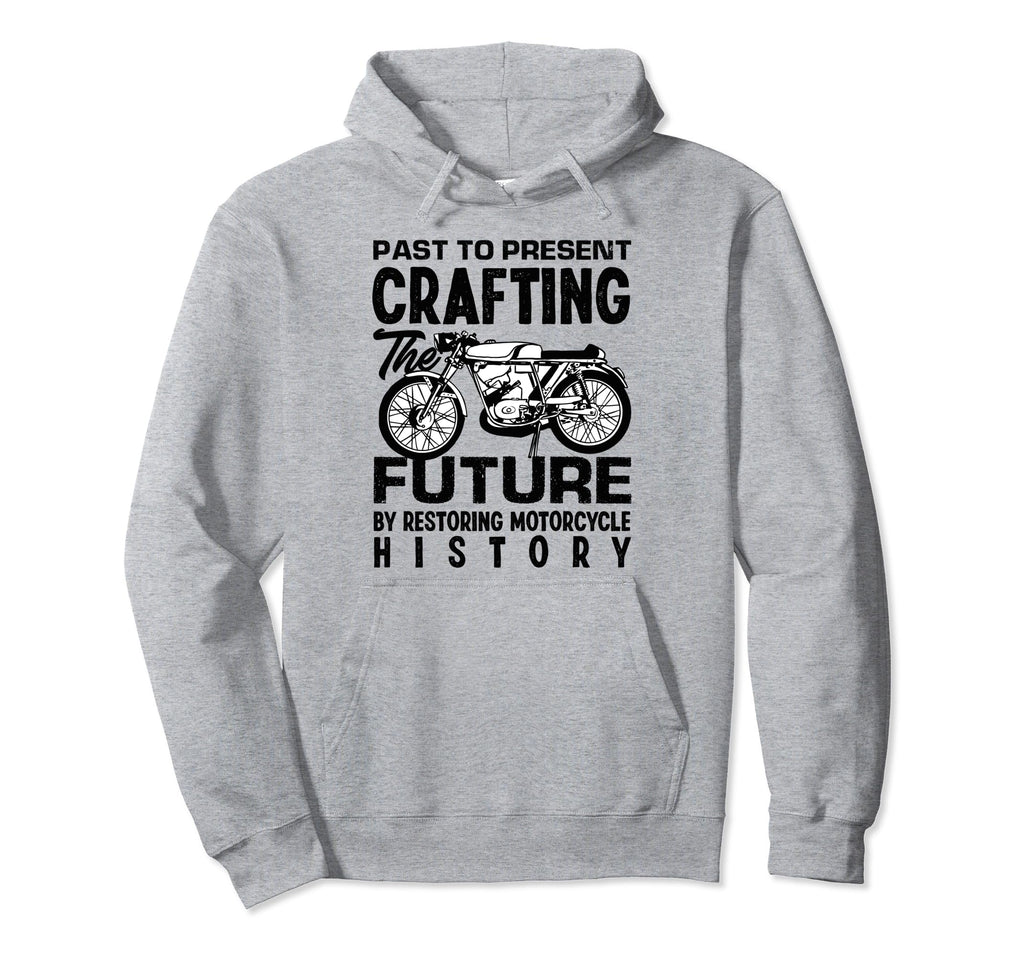 Motorcycle Enthusiast Ride Hoodie - Custom Art Print for Adults - T-Shirt, Sweatshirt, Hoodie