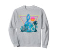 Vaporwave Art Tropical Synthwave Sweatshirt - Streetwear Style Men Women - T-Shirt, Sweatshirt, Hoodie