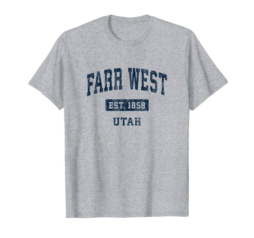 Farr West Utah Ut Sports Established T-Shirt - Fun Novelty Design Unisex - T-Shirt, Sweatshirt, Hoodie