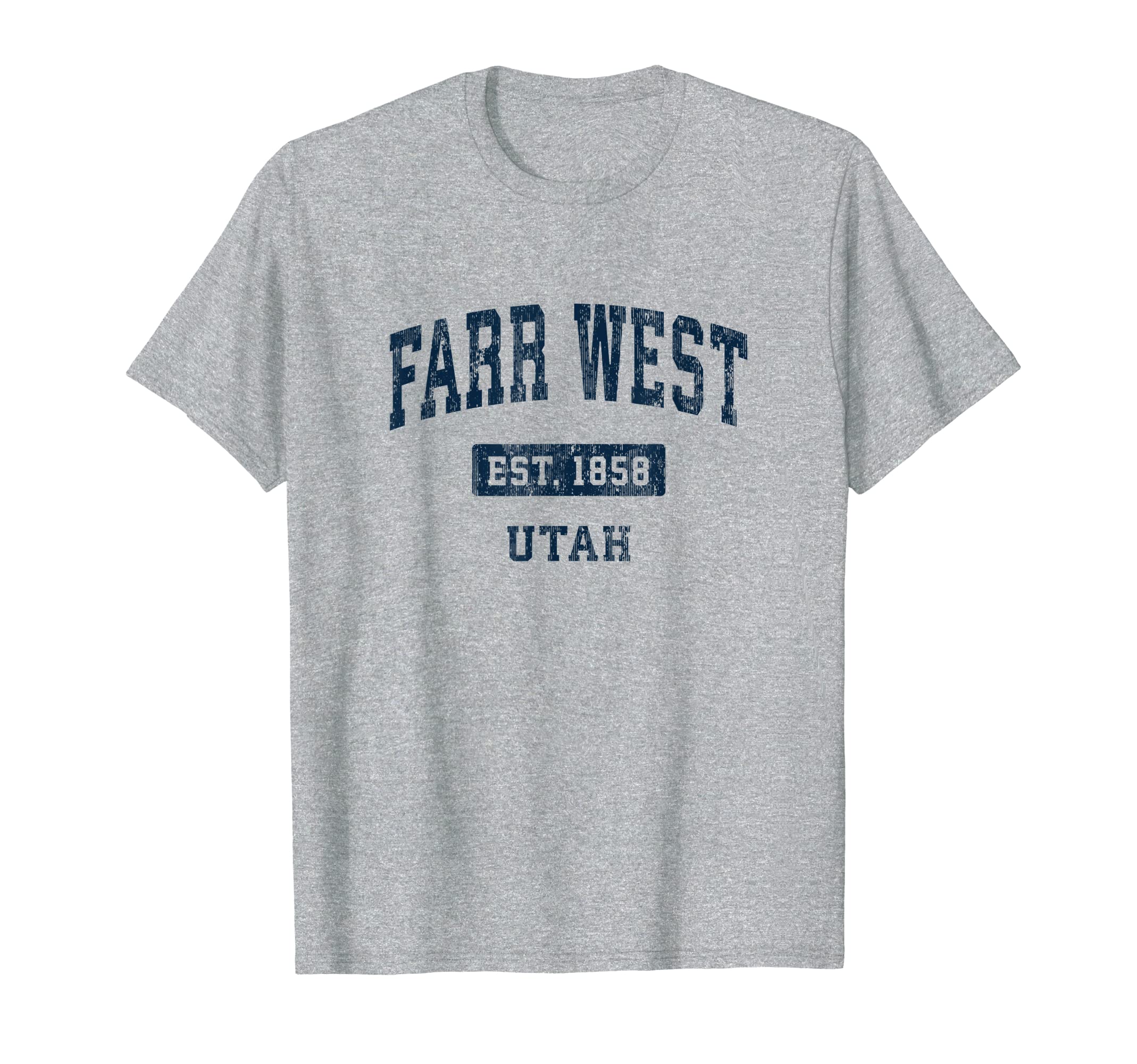 Farr West Utah Ut Sports Established T-Shirt - Fun Novelty Design Unisex - T-Shirt, Sweatshirt, Hoodie
