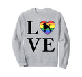 Dog Breed Poodle Word Love Typography Sweatshirt - Custom Art Print Unisex - T-Shirt, Sweatshirt, Hoodie