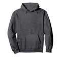Black Grunge Distressed Trendy Hoodie - Streetwear Style Unisex - T-Shirt, Sweatshirt, Hoodie