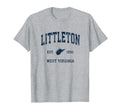 Littleton West Virginia Wv Athletic T-Shirt - Unique Graphic Men Women - T-Shirt, Sweatshirt, Hoodie