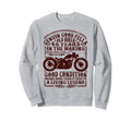 66 Years Old Biker Birthday Sweatshirt - Minimalist Print Unisex - T-Shirt, Sweatshirt, Hoodie
