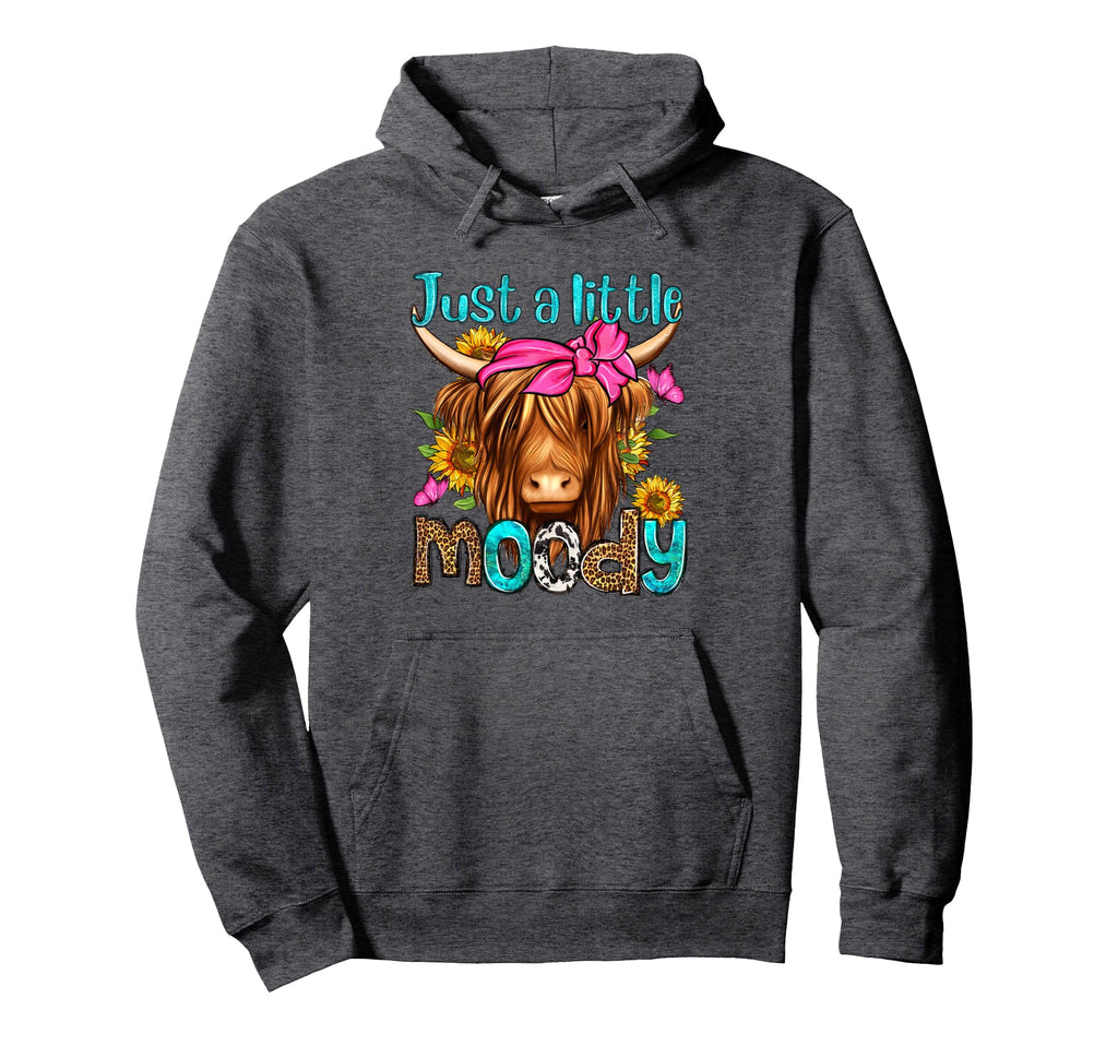 Just Little Moody Leopard Sunflower Hoodie - Custom Art Print Men Women - T-Shirt, Sweatshirt, Hoodie
