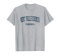 West Falls Church Virginia Va Varsity T-Shirt - Graphic Print for Adults - T-Shirt, Sweatshirt, Hoodie