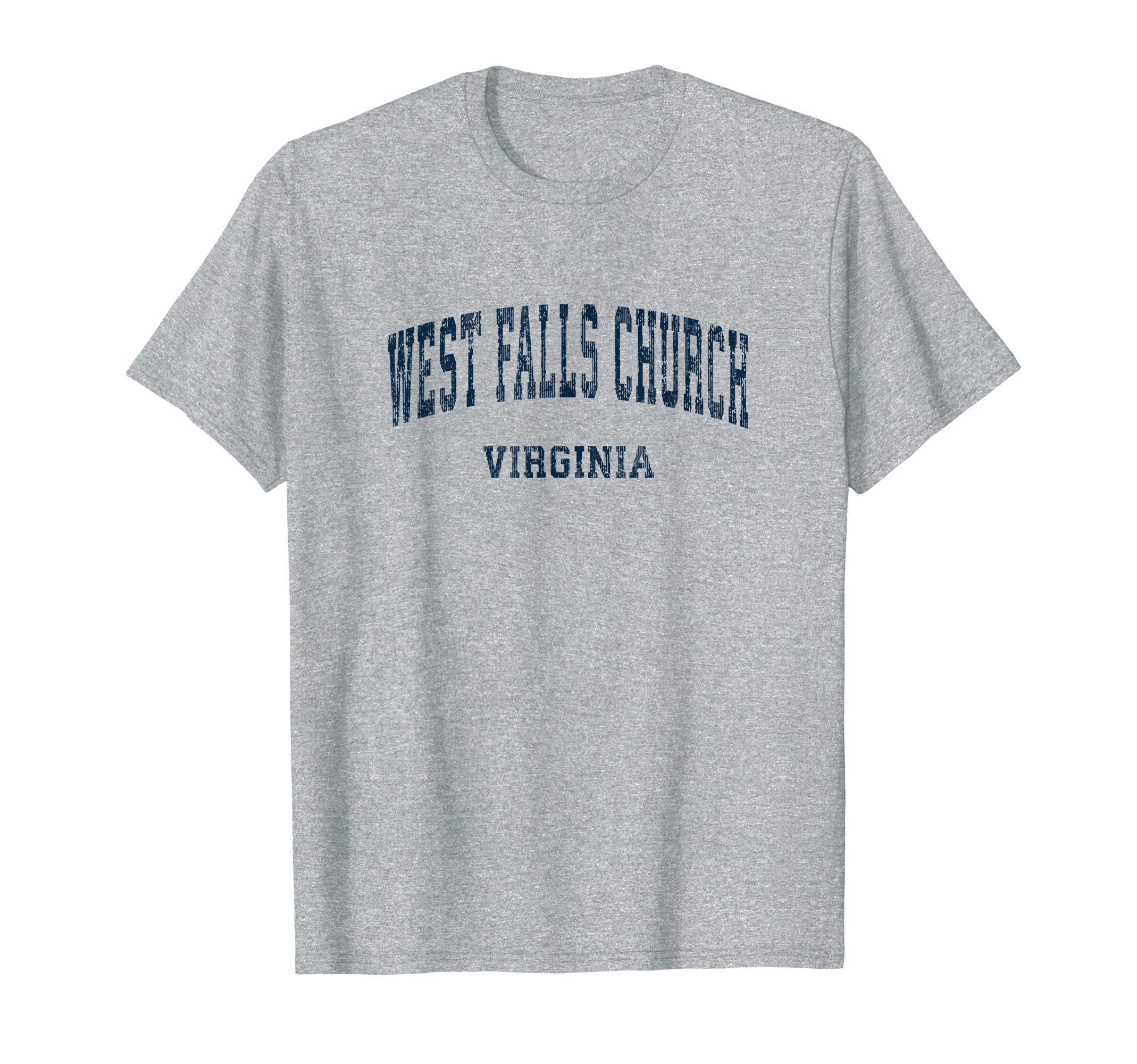 West Falls Church Virginia Va Varsity T-Shirt - Graphic Print for Adults - T-Shirt, Sweatshirt, Hoodie