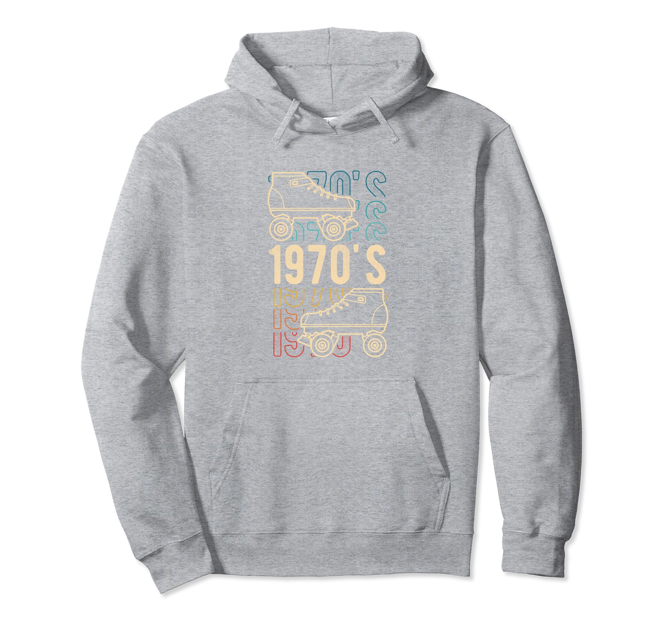 1970S Roller Skates Skating Lifestyle Hoodie - Unique Graphic for Adults - T-Shirt, Sweatshirt, Hoodie