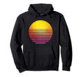 80S Sunset Vaporwave Synthwave Outrun Hoodie - Streetwear Style Unisex - T-Shirt, Sweatshirt, Hoodie