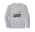 Professional Overthinker Funny T-Shirt - Custom Art Print for Adults - T-Shirt, Sweatshirt, Hoodie