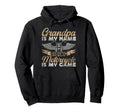 Motorcycle Biker Grandpa Grandpa Is My Hoodie - Novelty Apparel Men Women - T-Shirt, Sweatshirt, Hoodie