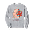 Neurodiversity Floral Brain Autism Sweatshirt - Custom Art Print Unisex - T-Shirt, Sweatshirt, Hoodie