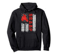Braaap Usa American Flag Motocross Hoodie - Custom Art Print Men Women - T-Shirt, Sweatshirt, Hoodie
