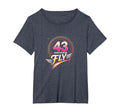 43 Years Being Fly Birthday Gift Wing T-Shirt - Unique Graphic Men Women - T-Shirt, Sweatshirt, Hoodie