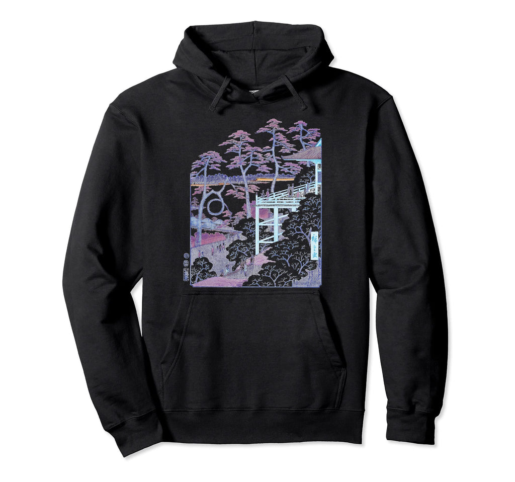 Famous Art Kiyomizu Hall And Hoodie - Custom Art Print for Adults - T-Shirt, Sweatshirt, Hoodie