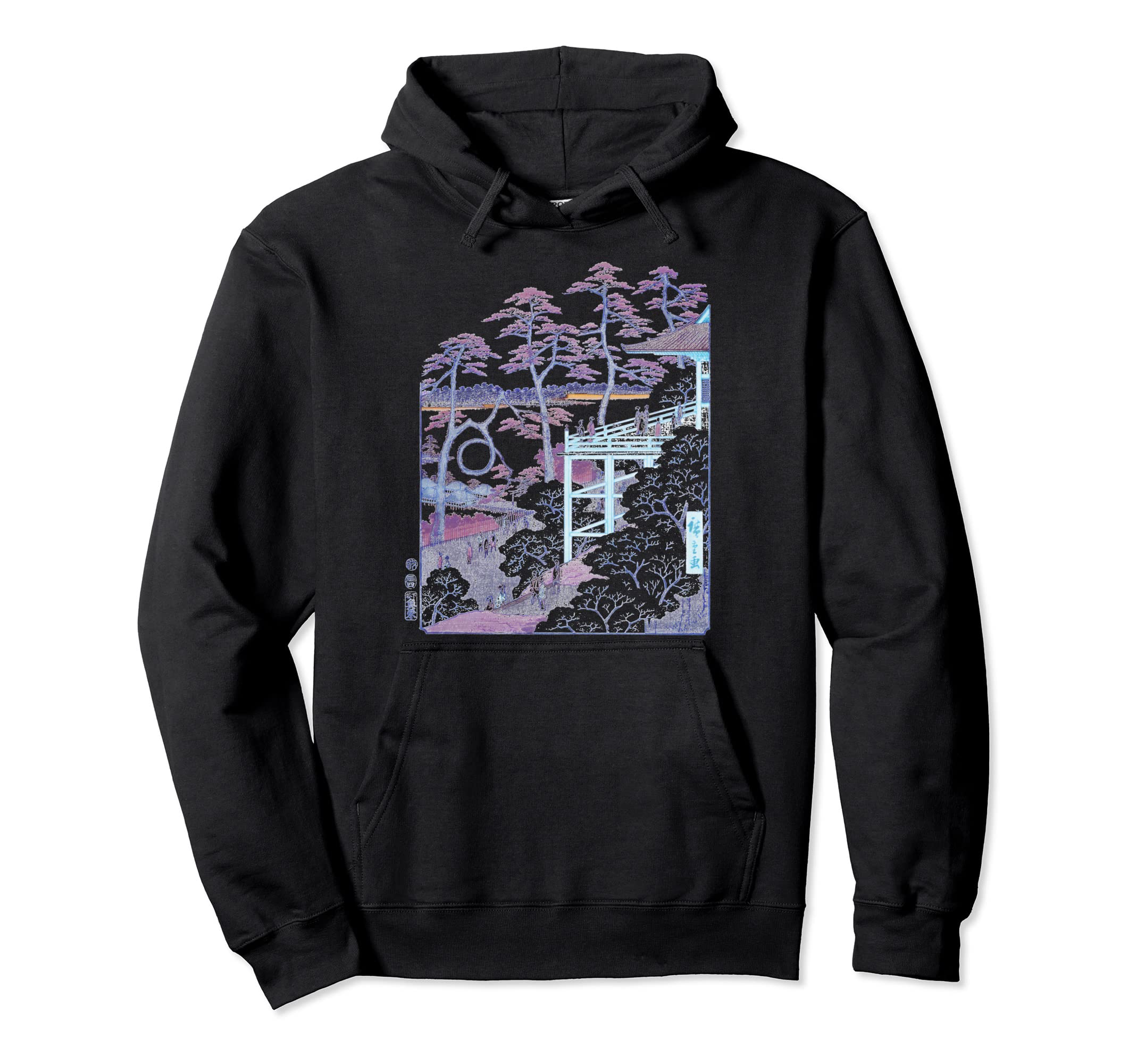 Famous Art Kiyomizu Hall And Hoodie - Custom Art Print for Adults - T-Shirt, Sweatshirt, Hoodie