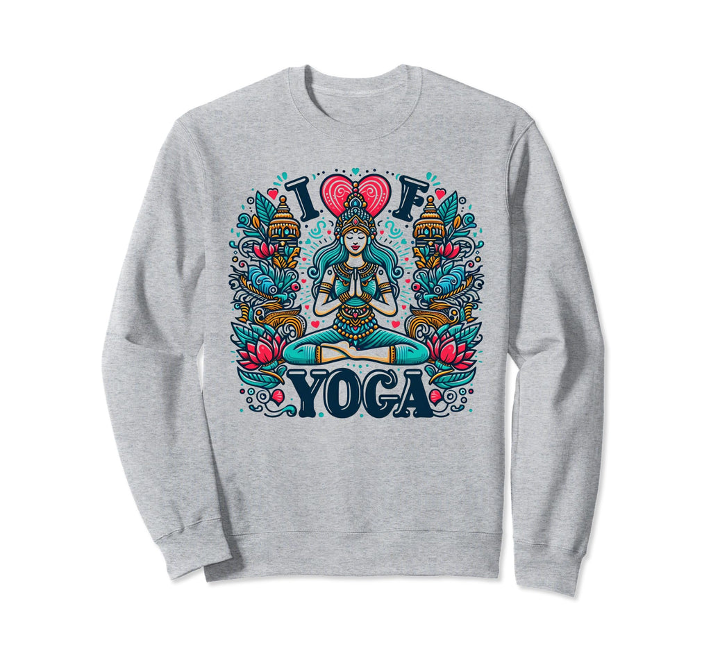 Power Yoga Strength And Mindfulness Hoodie - Novelty Apparel Unisex - T-Shirt, Sweatshirt, Hoodie