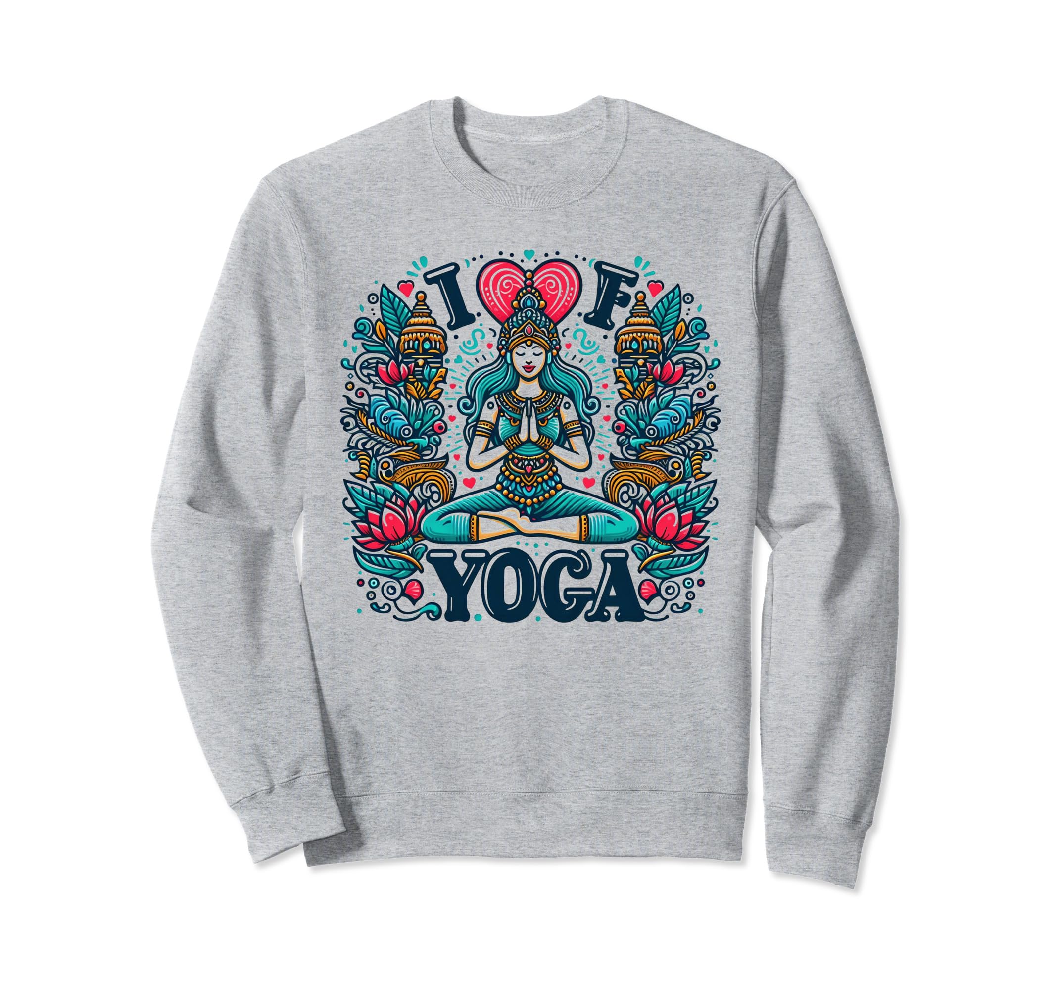 Power Yoga Strength And Mindfulness Hoodie - Novelty Apparel Unisex - T-Shirt, Sweatshirt, Hoodie