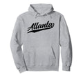 Atlanta Georgia 1970S Swoosh Hoodie - Aesthetic Graphic Men Women - T-Shirt, Sweatshirt, Hoodie