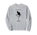 Meowtini Meowtini Funny Cat Sweatshirt - Fun Novelty Design for Adults - T-Shirt, Sweatshirt, Hoodie