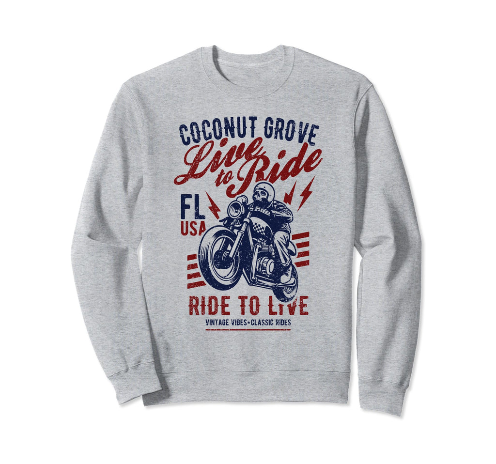 Coconut Grove Florida Sweatshirt - Casual Everyday Wear for Adults - T-Shirt, Sweatshirt, Hoodie