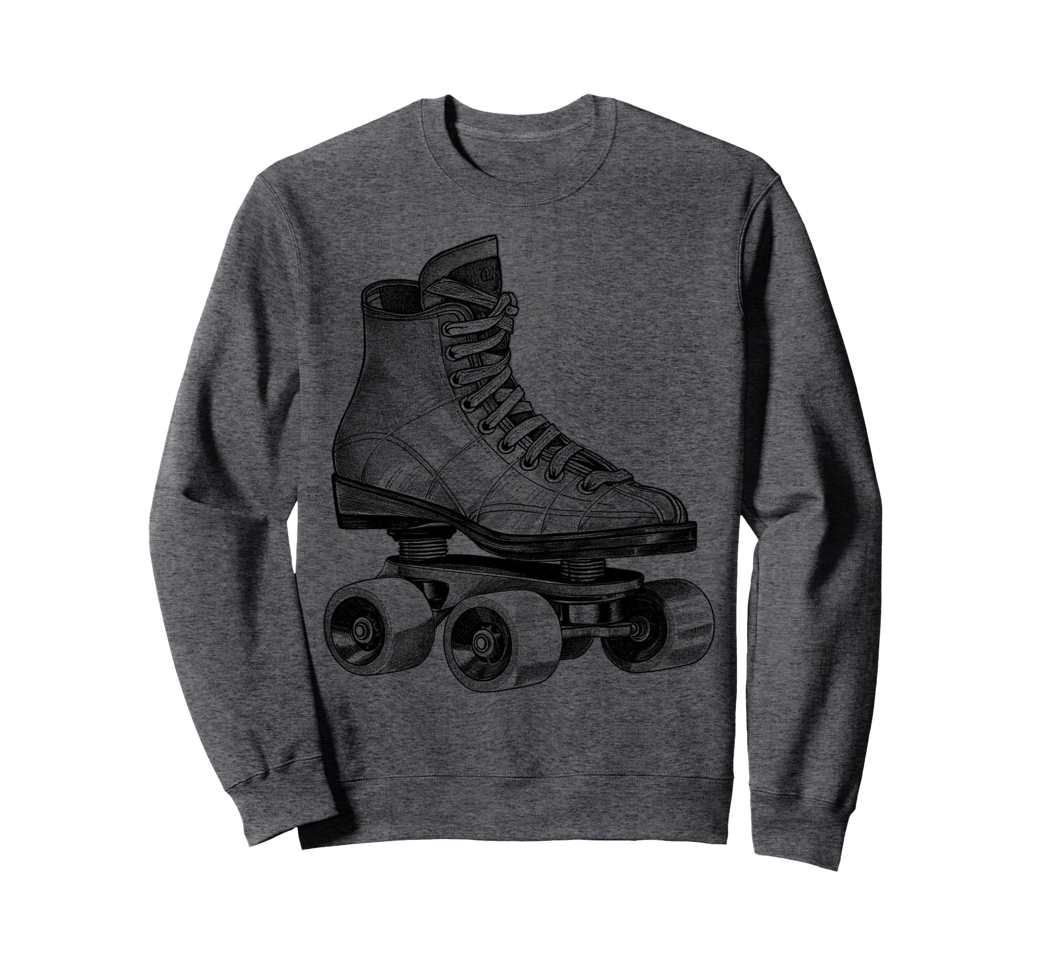 Roller Skate Sweatshirt - Fun Novelty Design Men Women - T-Shirt, Sweatshirt, Hoodie