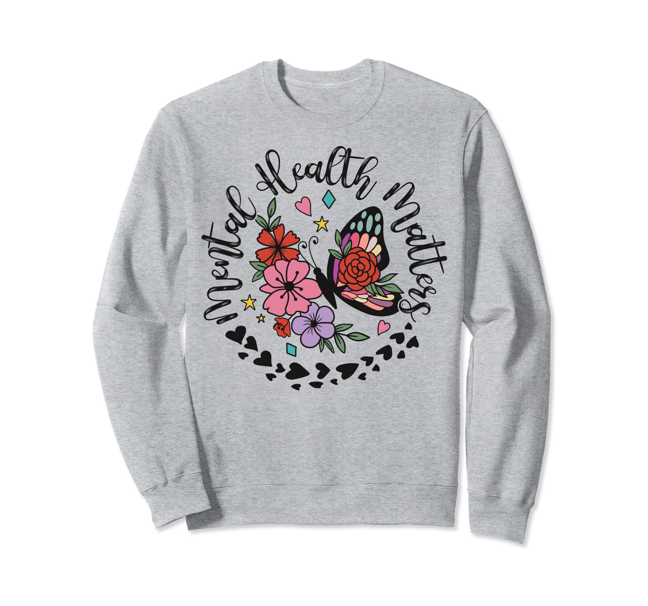 Mental Health Matters Mental Sweatshirt - Streetwear Style for Adults - T-Shirt, Sweatshirt, Hoodie