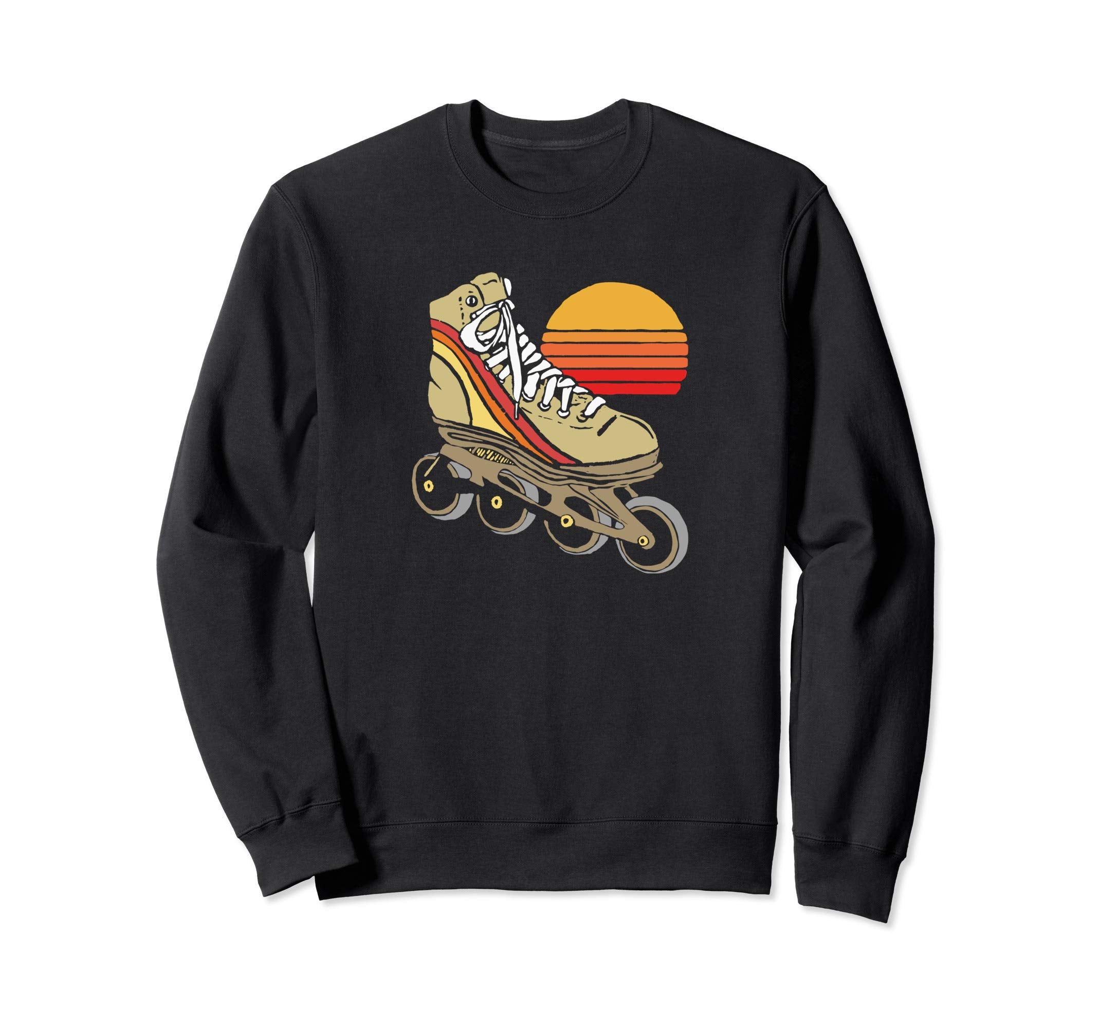 Old School Roller Skates 70S Sweatshirt - Casual Everyday Wear for Adults - T-Shirt, Sweatshirt, Hoodie