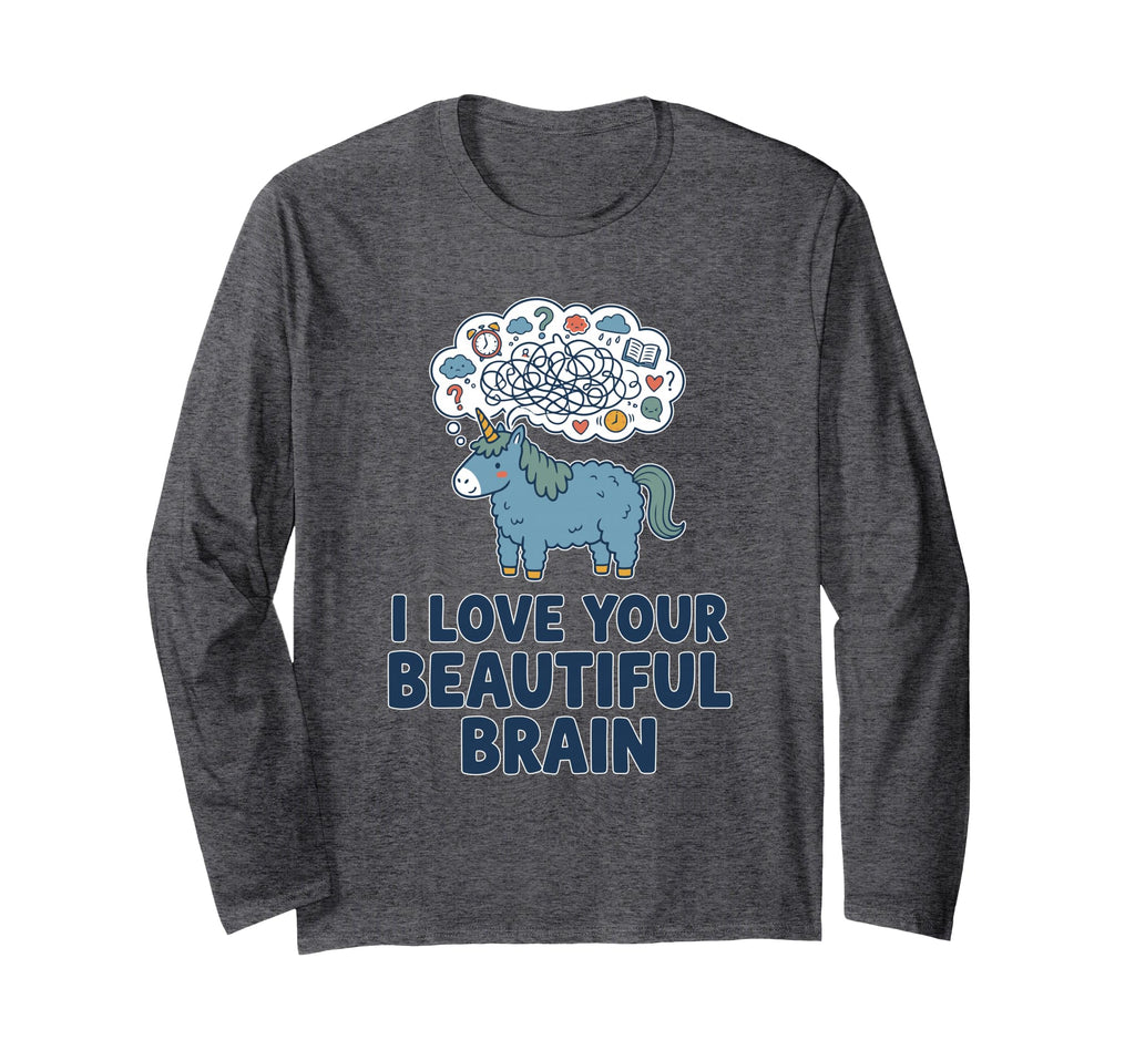 Overthinker Unicorn Brain T-Shirt - Graphic Print for Adults - T-Shirt, Sweatshirt, Hoodie