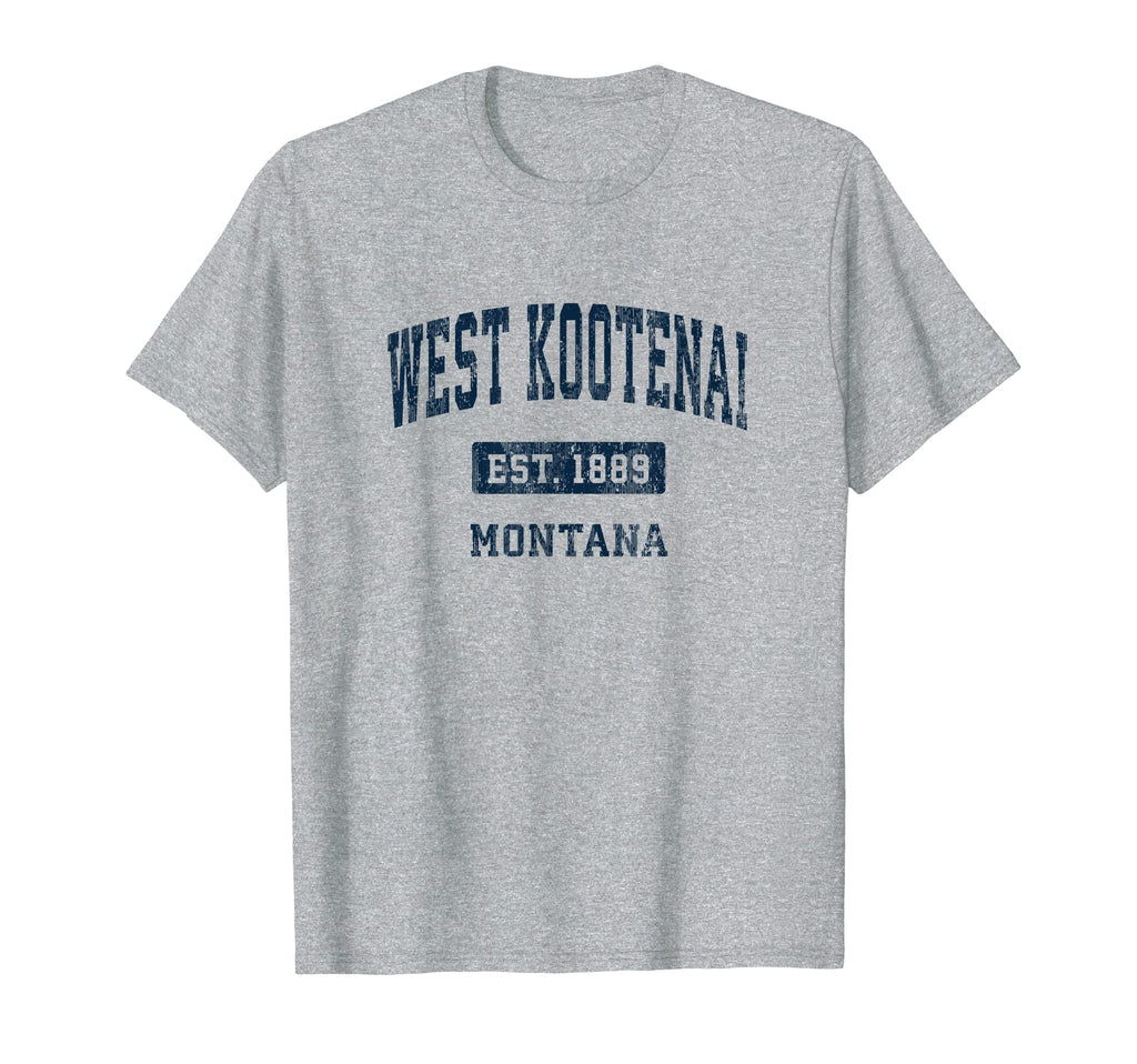West Kootenai Montana Mt Sports T-Shirt - Graphic Print for Adults - T-Shirt, Sweatshirt, Hoodie
