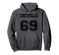 Jersey Chevelle 69 1969 Old School Muscle Hoodie - Streetwear Style Unisex - T-Shirt, Sweatshirt, Hoodie