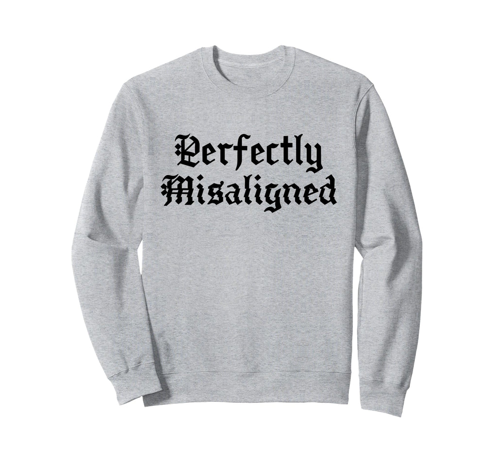 Perfectly Misaligned Traditional Tattoo Sweatshirt - Graphic Print Unisex - T-Shirt, Sweatshirt, Hoodie