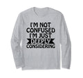 Overthinking Overthinker Funny Sarcasm T-Shirt - Trendy Graphic Men Women - T-Shirt, Sweatshirt, Hoodie