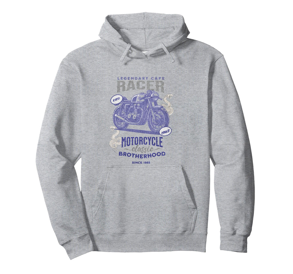 Legendary Cafe Racer Hoodie - Unique Graphic Men Women - T-Shirt, Sweatshirt, Hoodie
