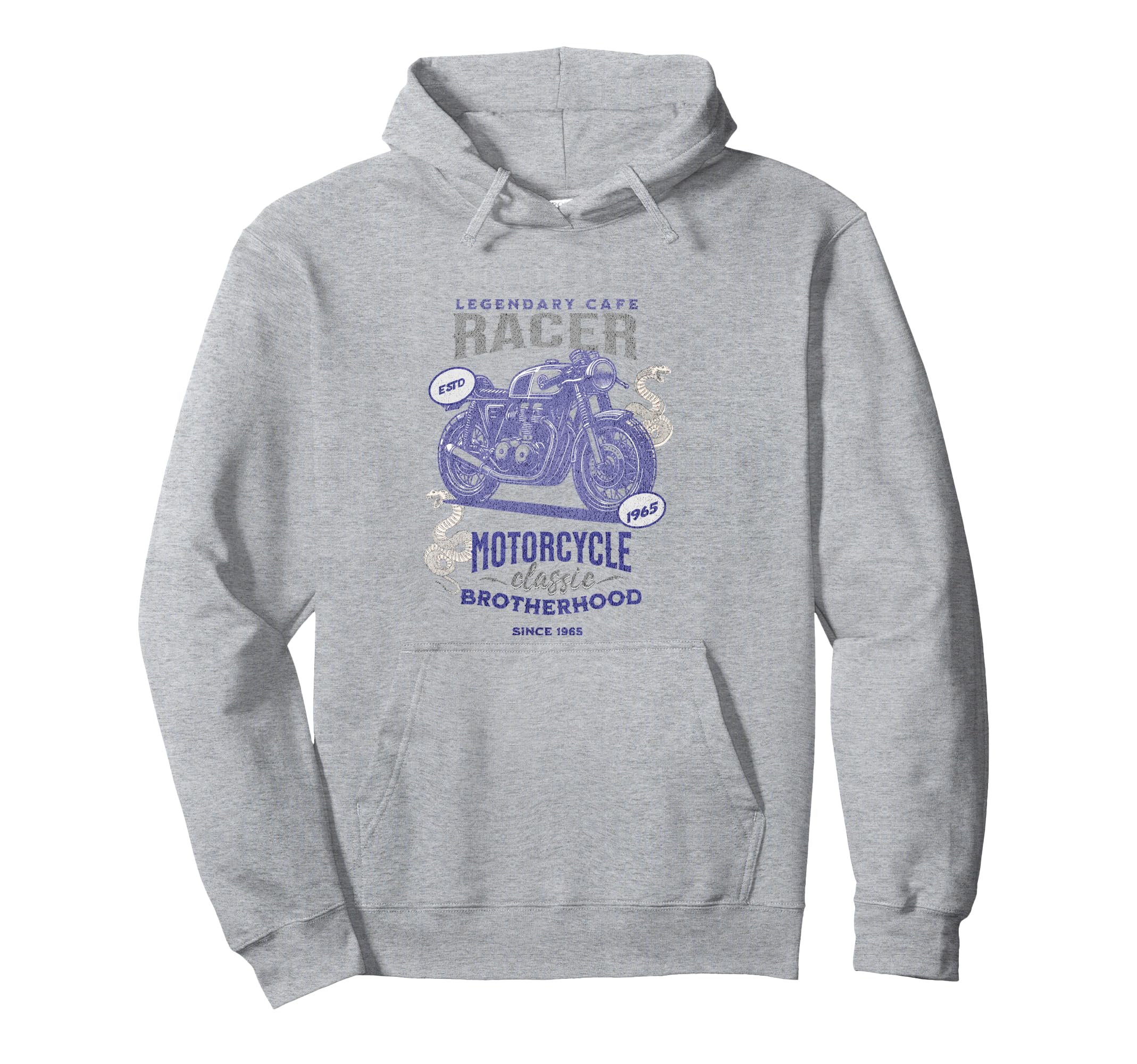 Legendary Cafe Racer Hoodie - Unique Graphic for Adults - T-Shirt, Sweatshirt, Hoodie