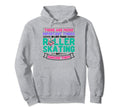 Skater 70S Roller Skating Hoodie - Fun Novelty Design Unisex - T-Shirt, Sweatshirt, Hoodie