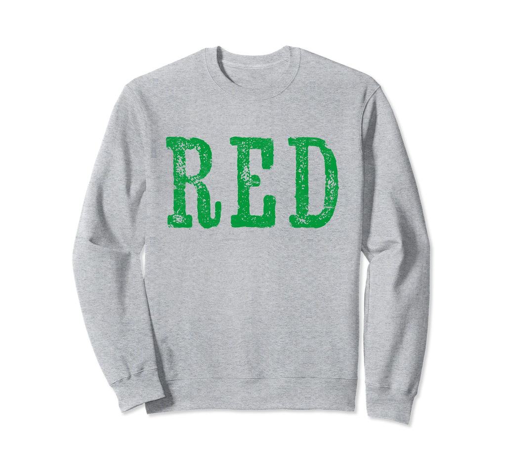 Red Green Cheeky Text As Motif Sweatshirt - Custom Art Print Unisex - T-Shirt, Sweatshirt, Hoodie