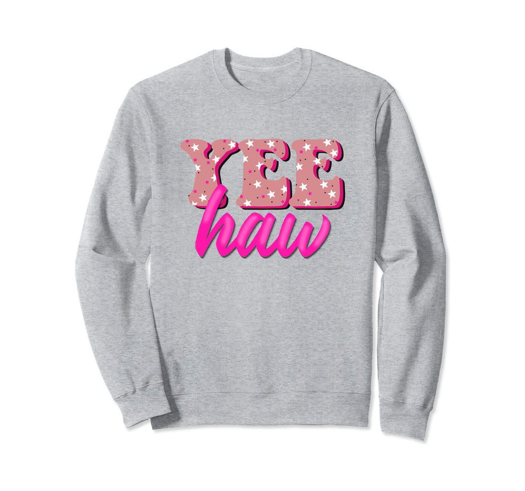 Yee Haw Howdy Rodeo Western Country Sweatshirt - Unique Graphic Men Women - T-Shirt, Sweatshirt, Hoodie