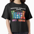 Periodic Table of Dogs, Dog Lover, Funny Science - Adult & Kids T-Shirts, Sweatshirts & Hoodies apparel design preview 1