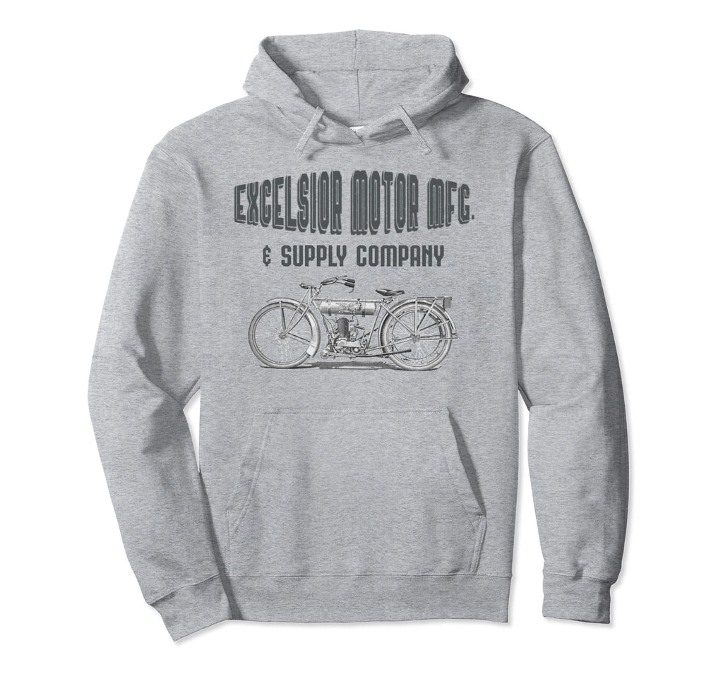 Motorbike Excelsior Motorcycle 1917 Hoodie - Streetwear Style Men Women - T-Shirt, Sweatshirt, Hoodie