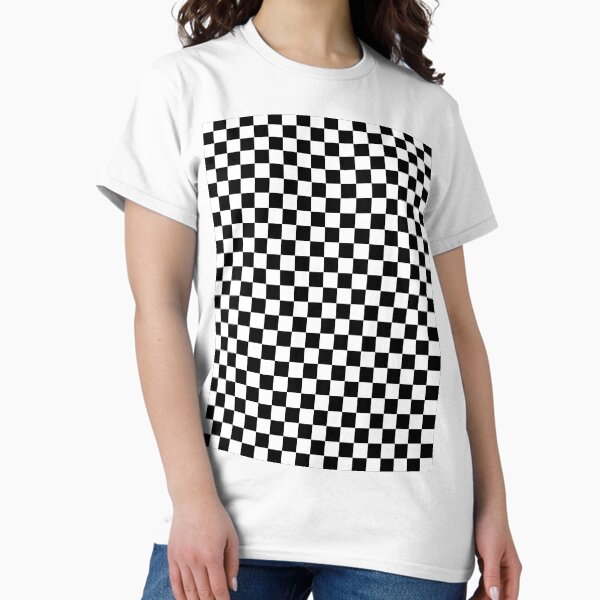 Black and White Checkerboard - Adult & Kids T-Shirts, Sweatshirts & Hoodies apparel design preview 1