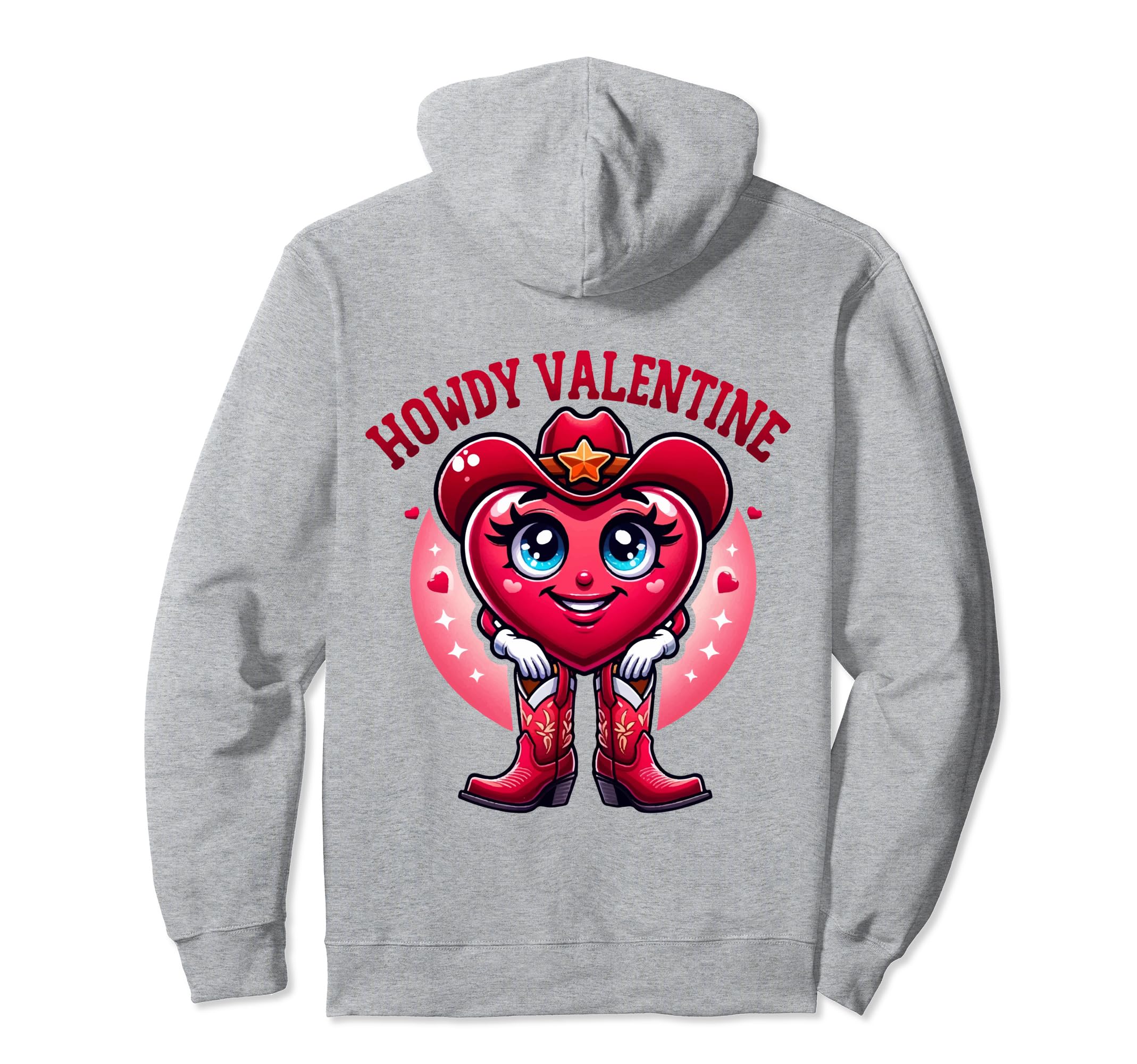 Howdy Valentine Cowgirl Western Hoodie - Streetwear Style Men Women - T-Shirt, Sweatshirt, Hoodie